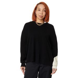 LABEL Go-to Sweater Black/Putty LG